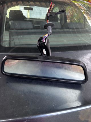 Espejo retrovisor coche con cables