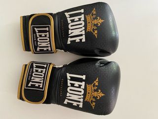 Guantes Boxeo Leone 14oz Negros