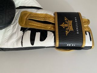 Guantes Boxeo Leone 14oz Negros
