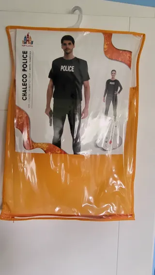 Disfraz de policía Talla M