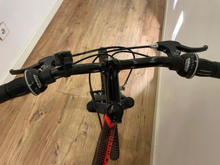 B'Twin Rockrider 500 Bicicleta Montaña Roja