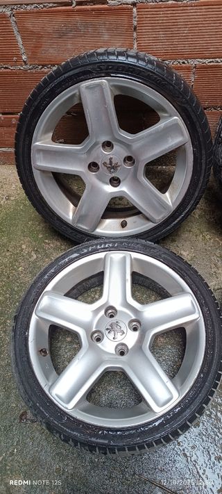 Llantas de aleación Peugeot 17 pulgadas 
