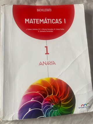 Matemáticas I.
