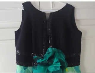 Vestido largo invitada fiesta floral con bolsillo