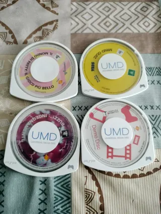 Lote 4 Juegos UMD PSP