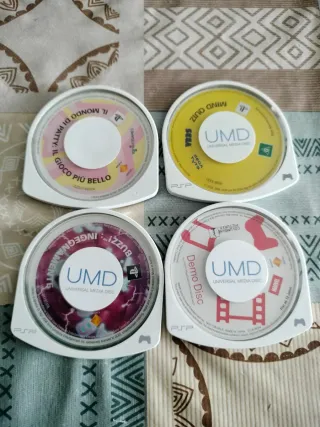 Lote 4 Juegos UMD PSP