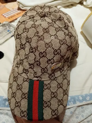 Gorra Gucci Beige Ajustable Original