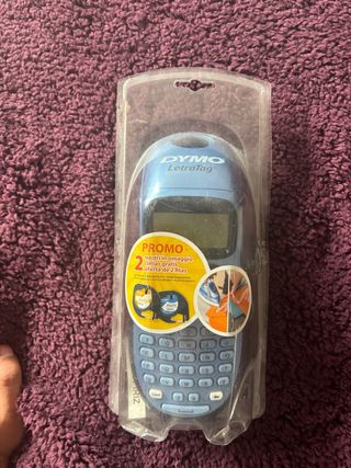 Etiquetadora Dymo Letratag Azul