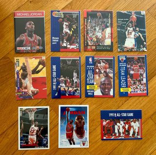 1700 tarjetas DIFERENTES de la NBA años 80s/90s