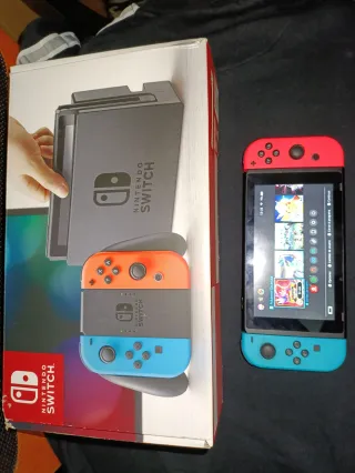 Nintendo Switch Edición Roja y Azul