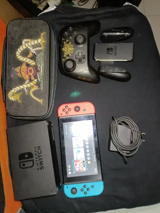 Nintendo Switch Edición Roja y Azul
