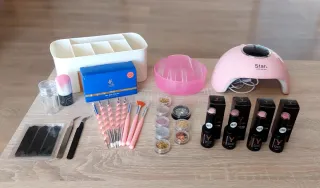 Lámpara UV LED, accesorios y esmaltes 