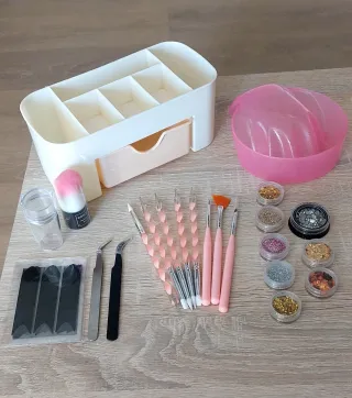 Lámpara UV LED, accesorios y esmaltes 