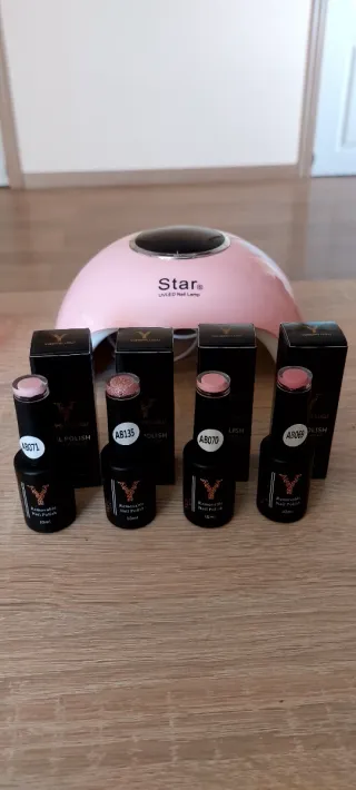 Lámpara UV LED, accesorios y esmaltes 