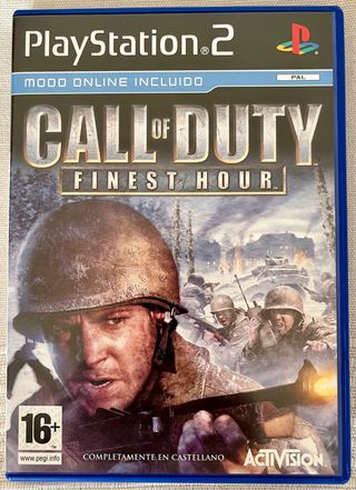 Call of Duty Finest Hour. PlayStation 2