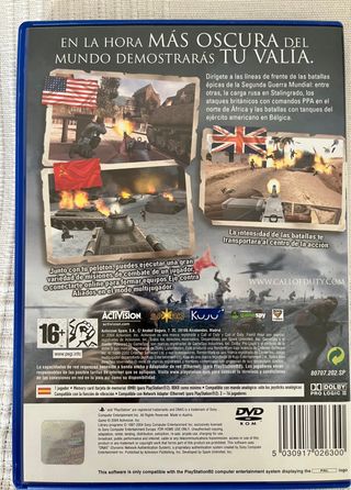 Call of Duty Finest Hour. PlayStation 2