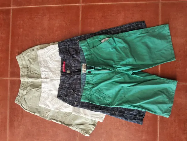Pantalones cortos niño 4 unidades