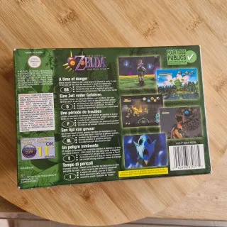 Gioco Nintendo 64 Zelda: Majora's Mask PAL