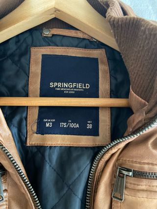 Chaqueta Springfield Talla M Marrón