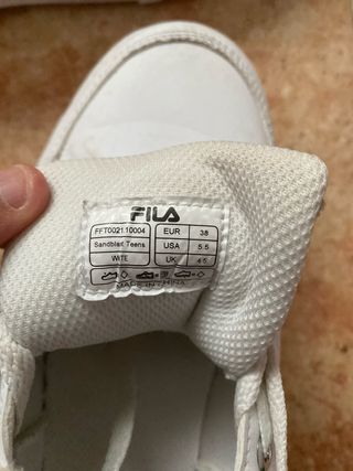 Zapatillas Fila Blancas