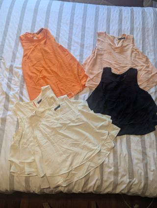 Lote 5 blusas Zara S/M/L