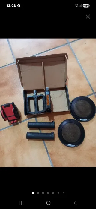 Lote piezas bicicleta MTB