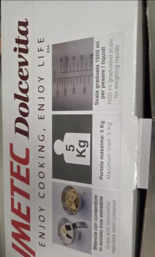 Bilancia Imetec Dolcevita con ciotola