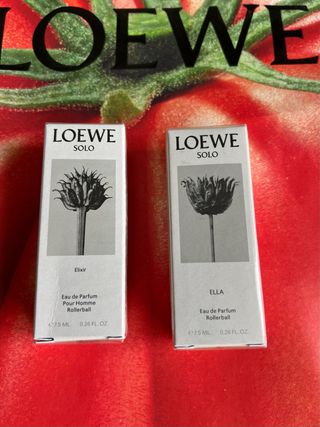 Loewe Solo Elixir y Ella EDP Rollerball