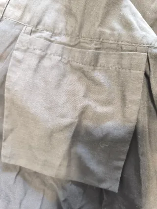 Blusón Fallero Negro Talla 54. Bolsillo interior