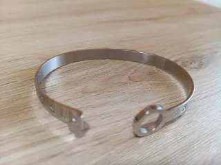 Pulsera de acero inoxidable Lotus