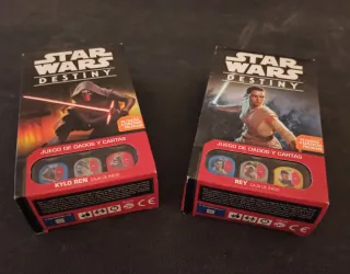 Star Wars Destiny Kylo Ren y Rey Cajas Inicio
