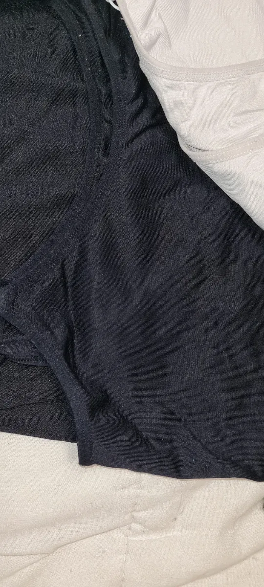 3 Camisetas Lactancia. 2 negras y 1 blanca