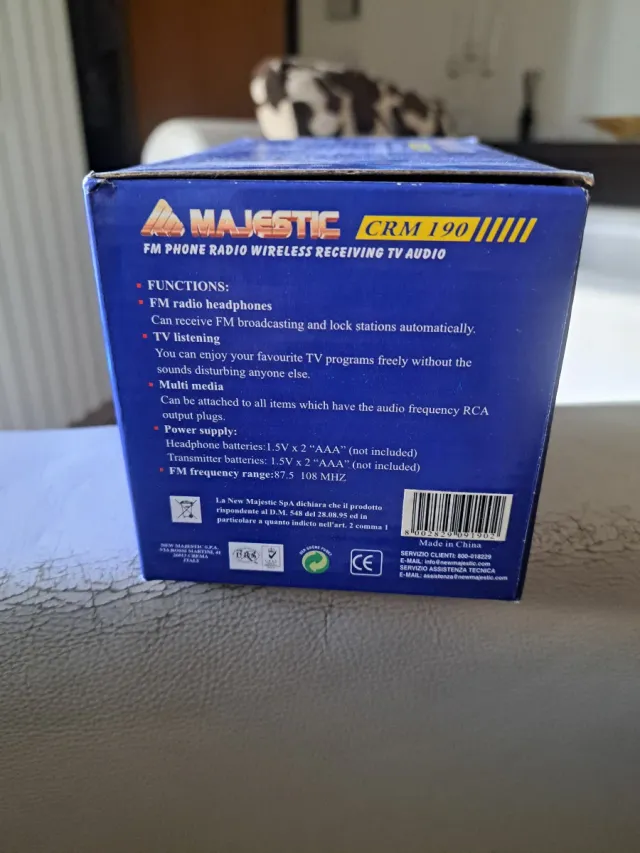 Majestic CRM 190 Radio/Cuffie FM