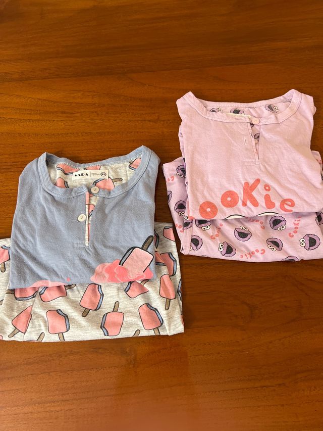 2 Pijamas niña Sara Talla 14-16