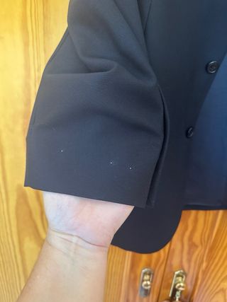 Chaqueta de traje azul marino talla 60