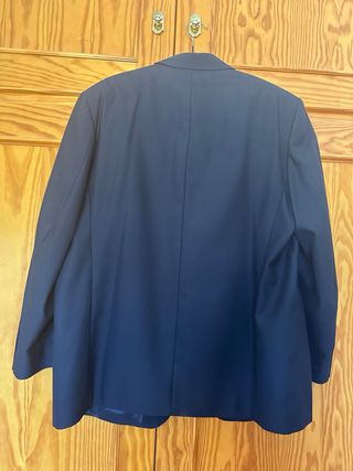 Chaqueta de traje azul marino talla 60