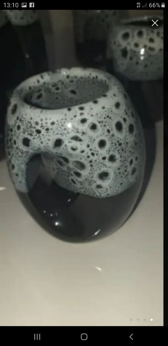 Licorera y vasos de chupito antiguos