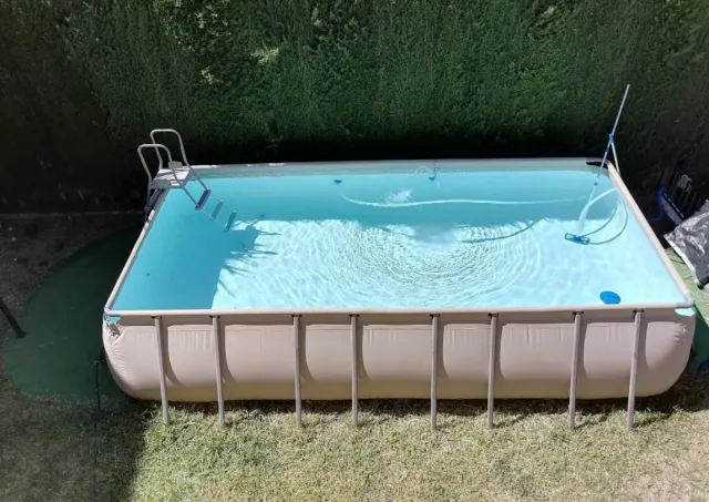 Piscina desmontable metal/plástico