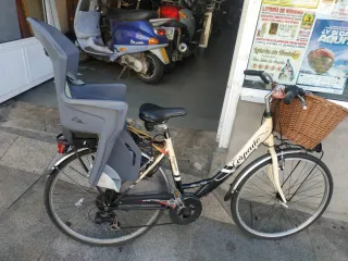 Porta niños para bici