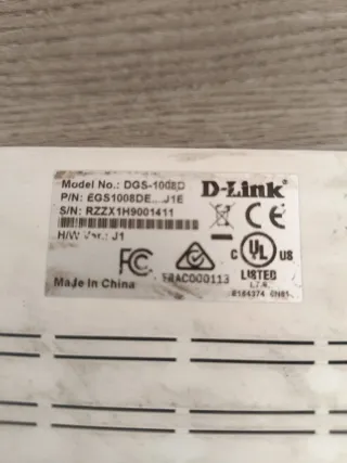 Switch D-Link DGS-1008D 8 Puertos