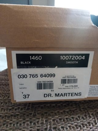 Botas Dr. Martens Negras