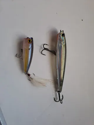Lote señuelos superficie Lucky Craft