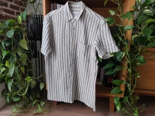 Conjunto camisa y pantalón Zara Rayas Talla S/M