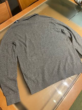 Jersey Hollister gris talla M