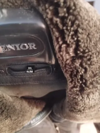 Chaquetón Piel Hombre Marrón Talla XXXL