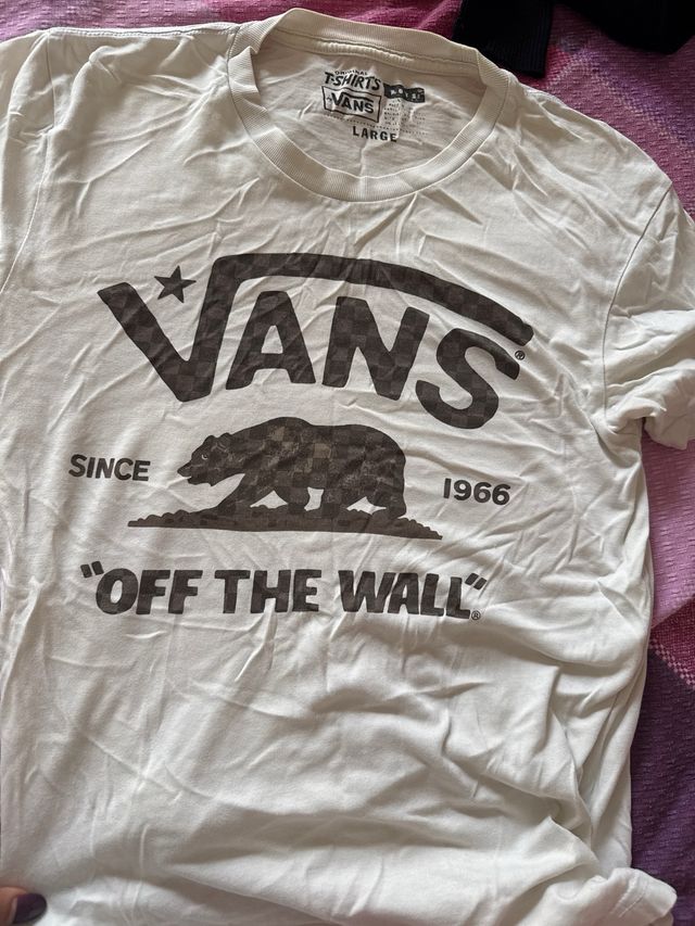 T-shirt Uomo Vans Beige Taglia L