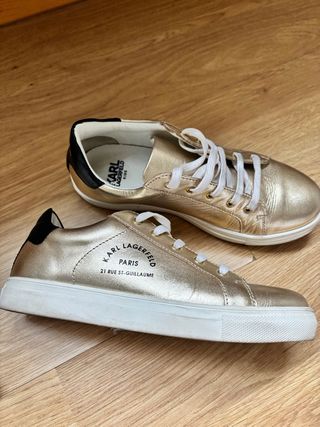 Zapatillas Karl Lagerfeld Niña Doradas