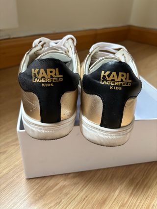Zapatillas Karl Lagerfeld Niña Doradas
