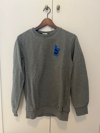Sudadera Puma Gris Talla S