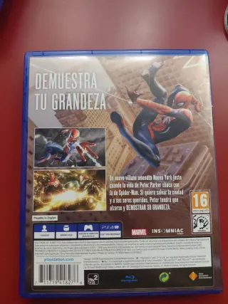 Marvel Spider-Man PS4 (PlayStation 4)